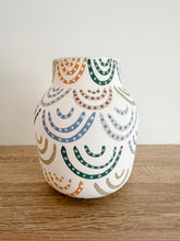 Load image into Gallery viewer, Sand Hills Vessel - Large - White/Blues
